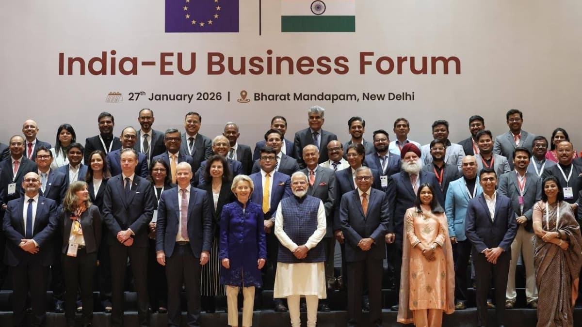 PM Modi & EU Chief von der Leyen Chair India-EU Business Forum, Eye Post-FTA Momentum