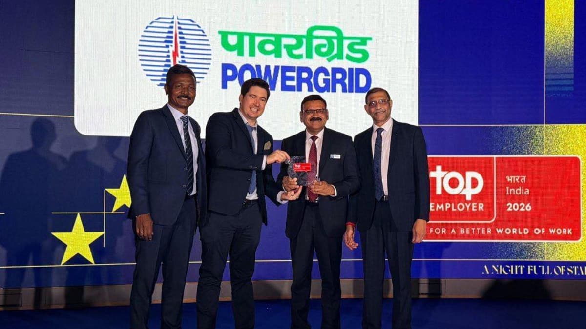 POWERGRID Certified as a Top Employer for 2026 by Prestigious Global Institute
