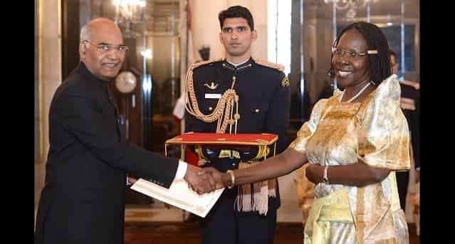 Envoys of five Nations Presented Credentials to President of India