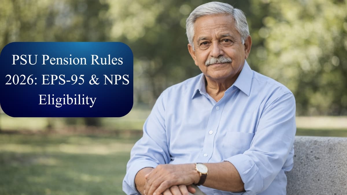 PSU Pension Rules 2026: EPS-95 & NPS Eligibility, Retirement Benefits & Latest Updates"