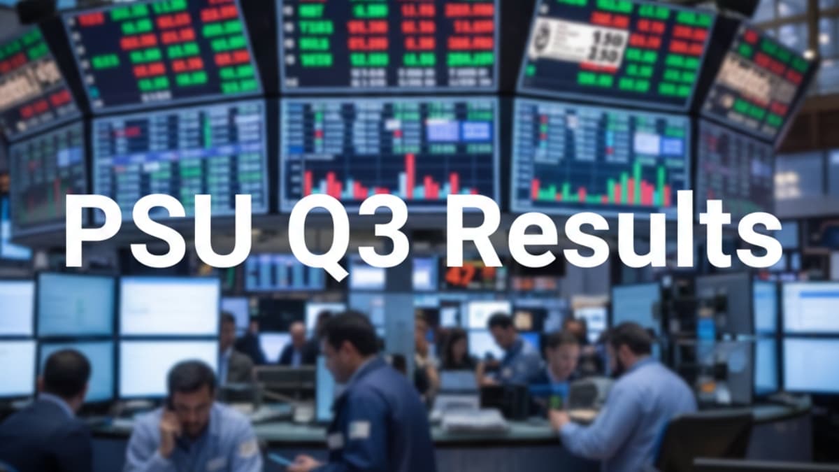 PSU Q3 FY26 Results: What to Expect from Power Grid, NTPC, SAIL & Bank of Baroda