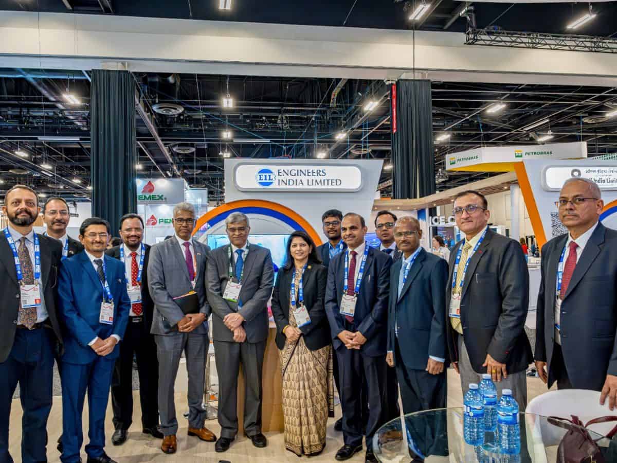 Pankaj Jain, Secretary, MoP&NG inaugurated EIL Stall at 24th World Petroleum Congress