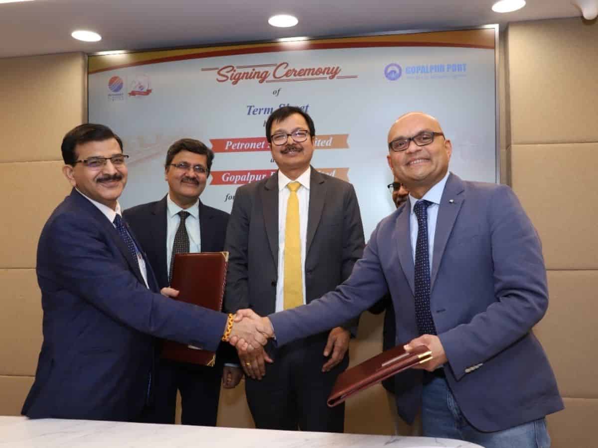Petronet LNG Limited signs Term Sheet with Gopalpur Ports Limited