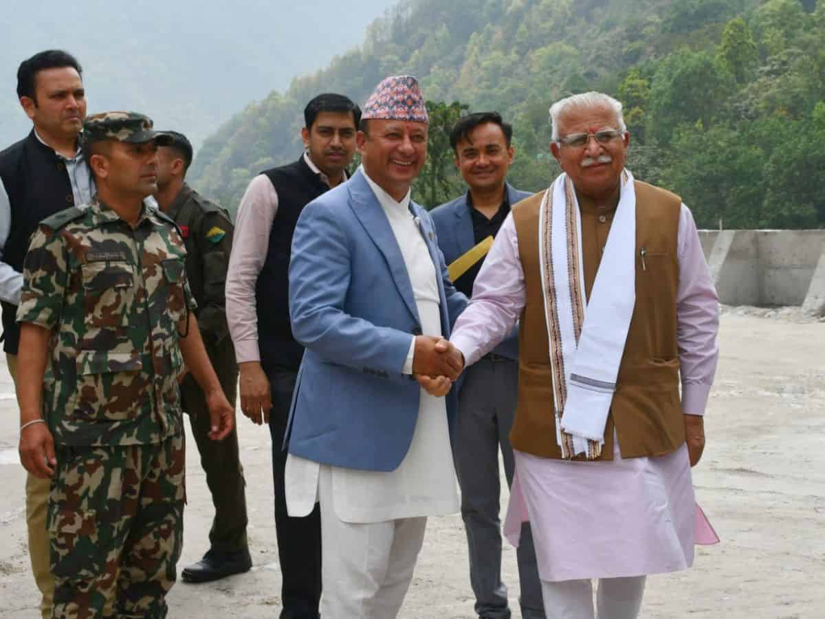 Power Ministers of India and Nepal Visit SJVN’s Arun-3 Project in Nepal