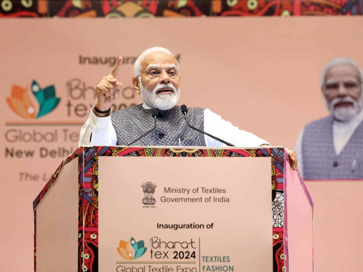 Prime Minister inaugurates Bharat Tex 2024 in New Delhi
