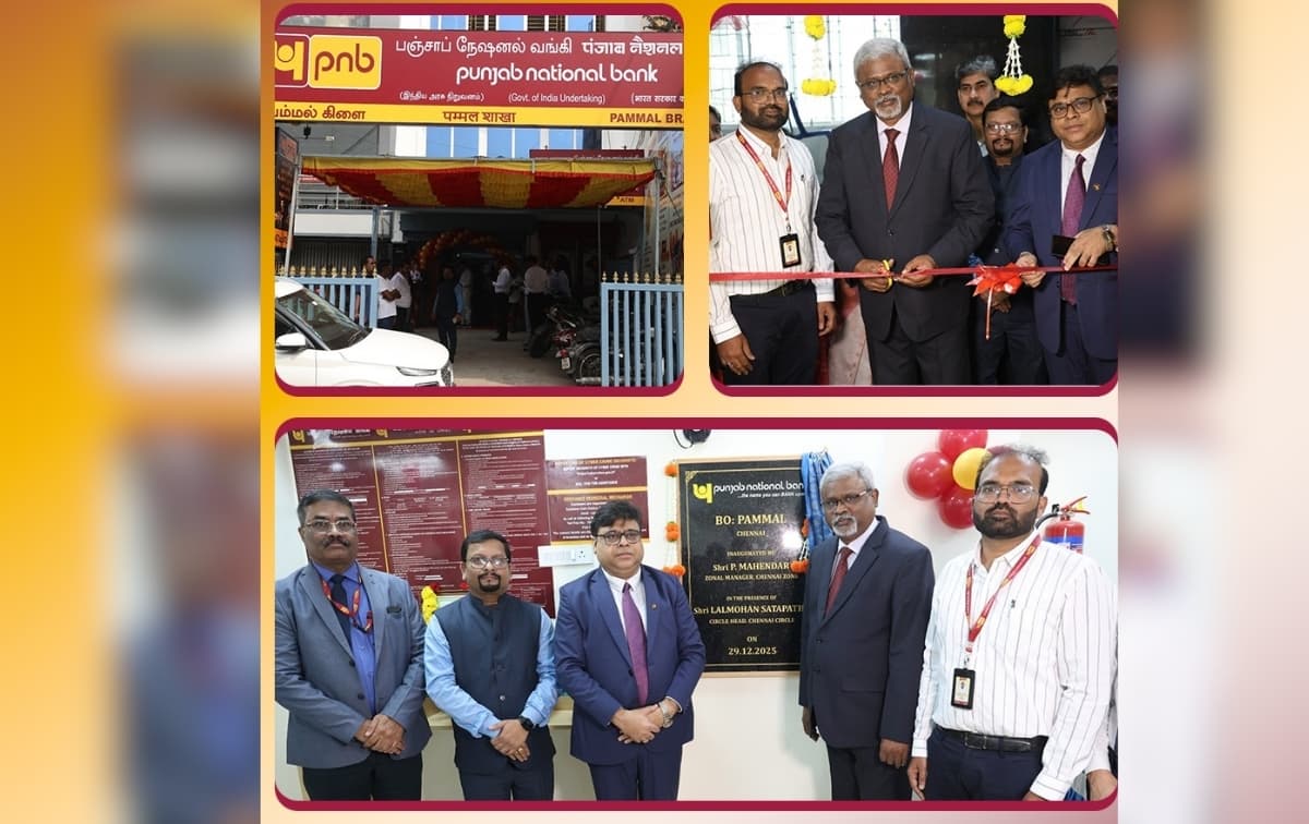 Punjab National Bank Hits 100-Branch Milestone in Chennai Circle
