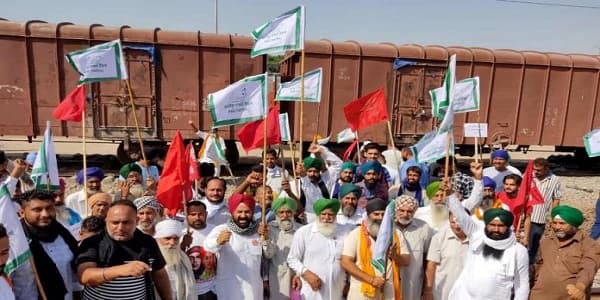 Railway passengers facing issues due to protest by Punjab farmers