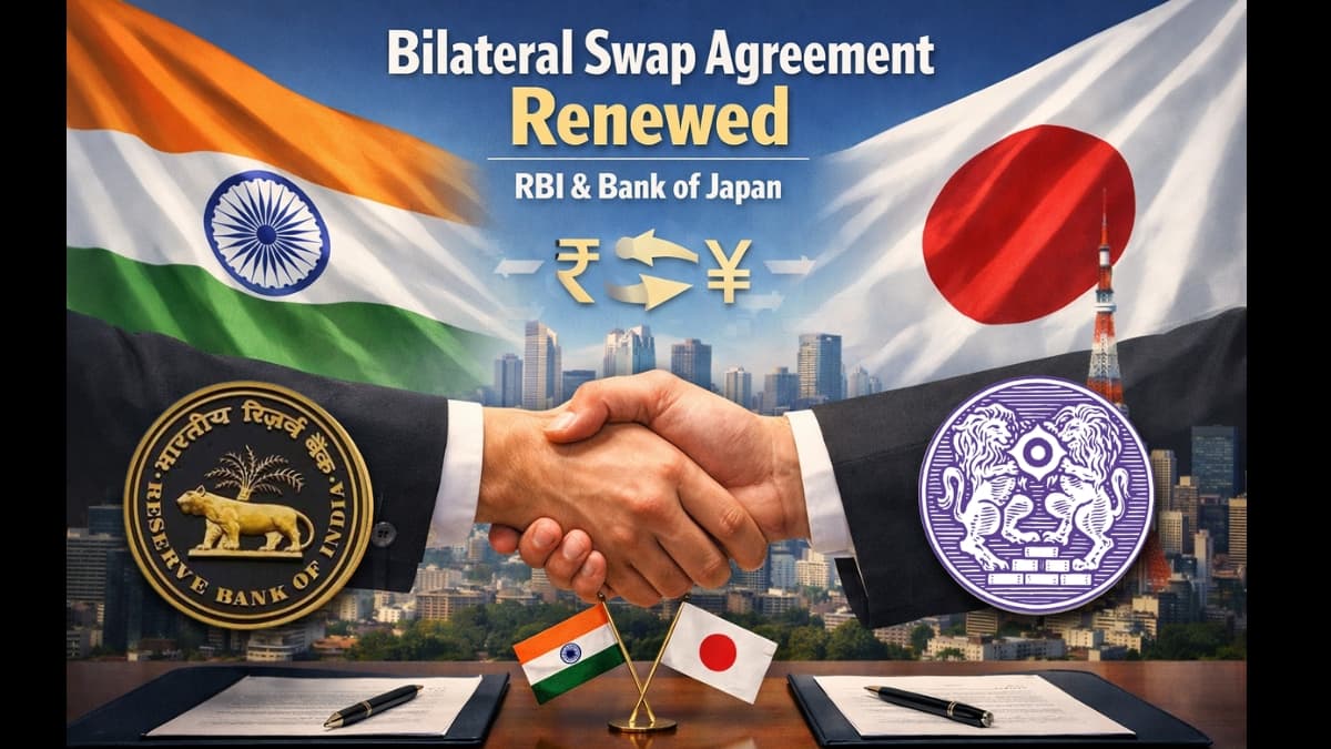 RBI renews Bilateral Swap Agreement with Bank of Japan to foster economic ties
