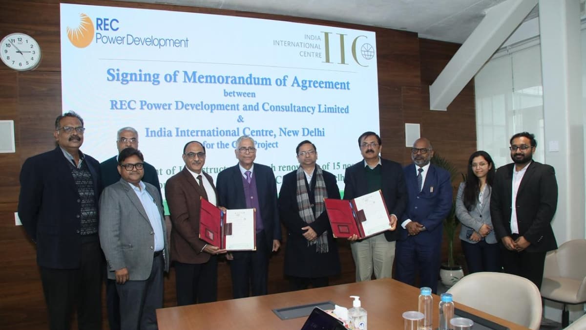 RECPDCL Signs MoA with India International Centre for CSR Support