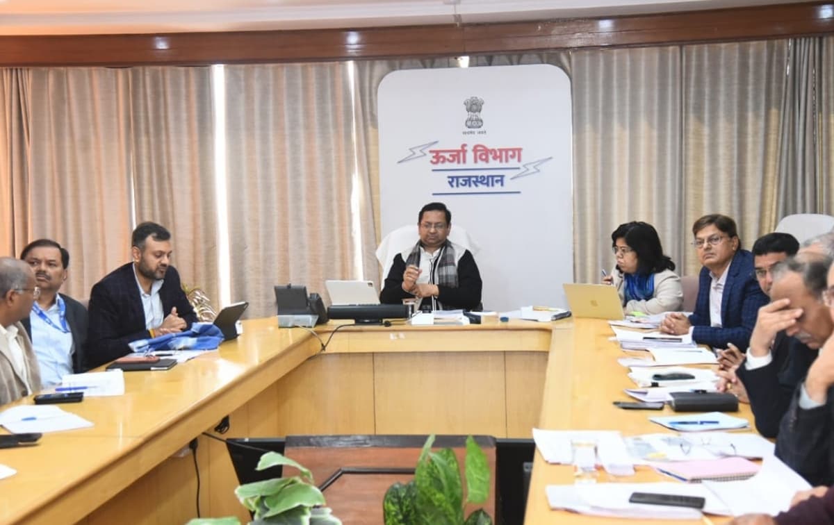REC CMD Reviews RDSS, PM Surya Ghar Scheme Progress in Rajasthan