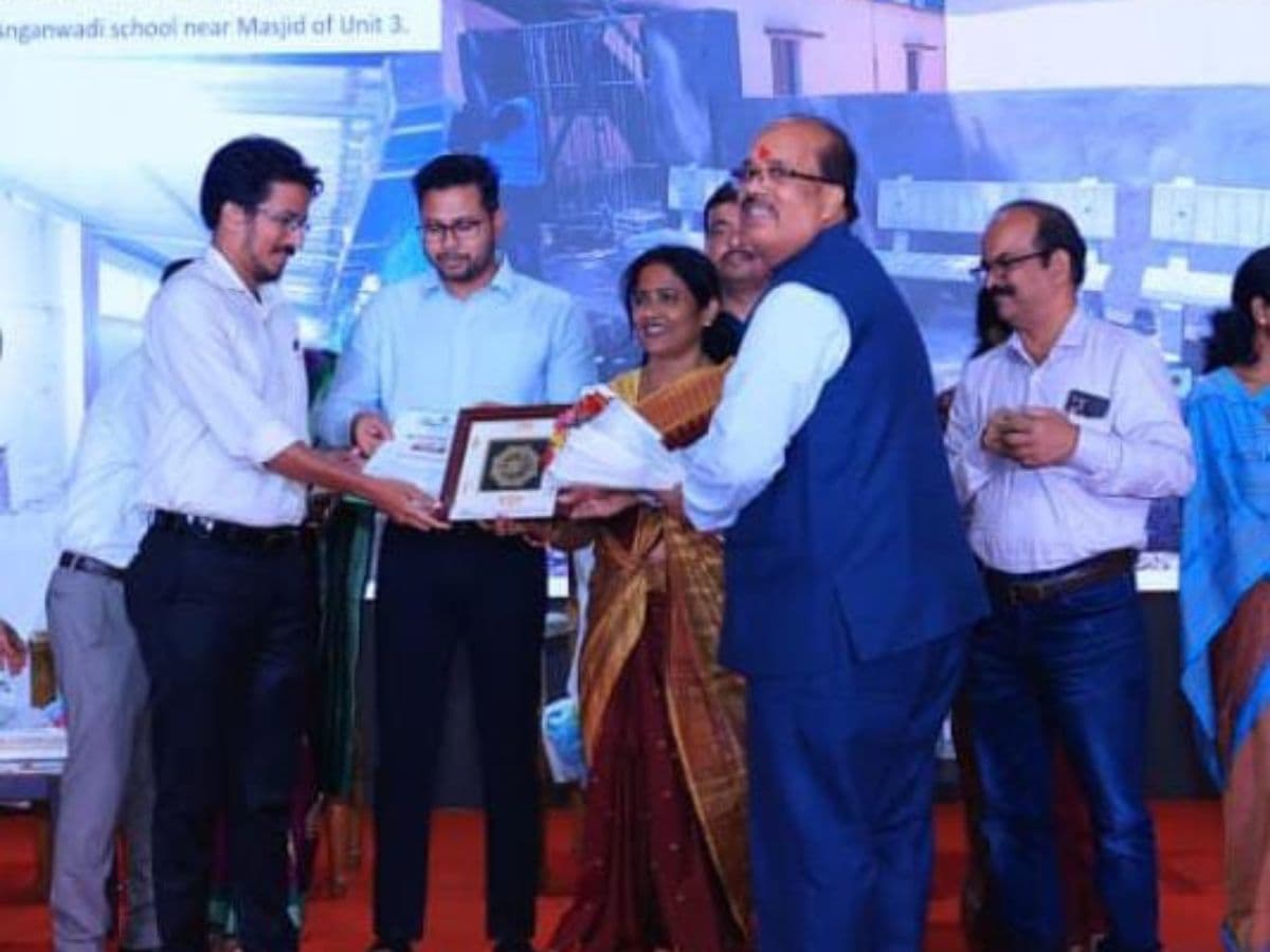 REC RO Bhubaneswar Felicitated by Bhubaneswar Municipal Corporation on Swachh Bharat Divas