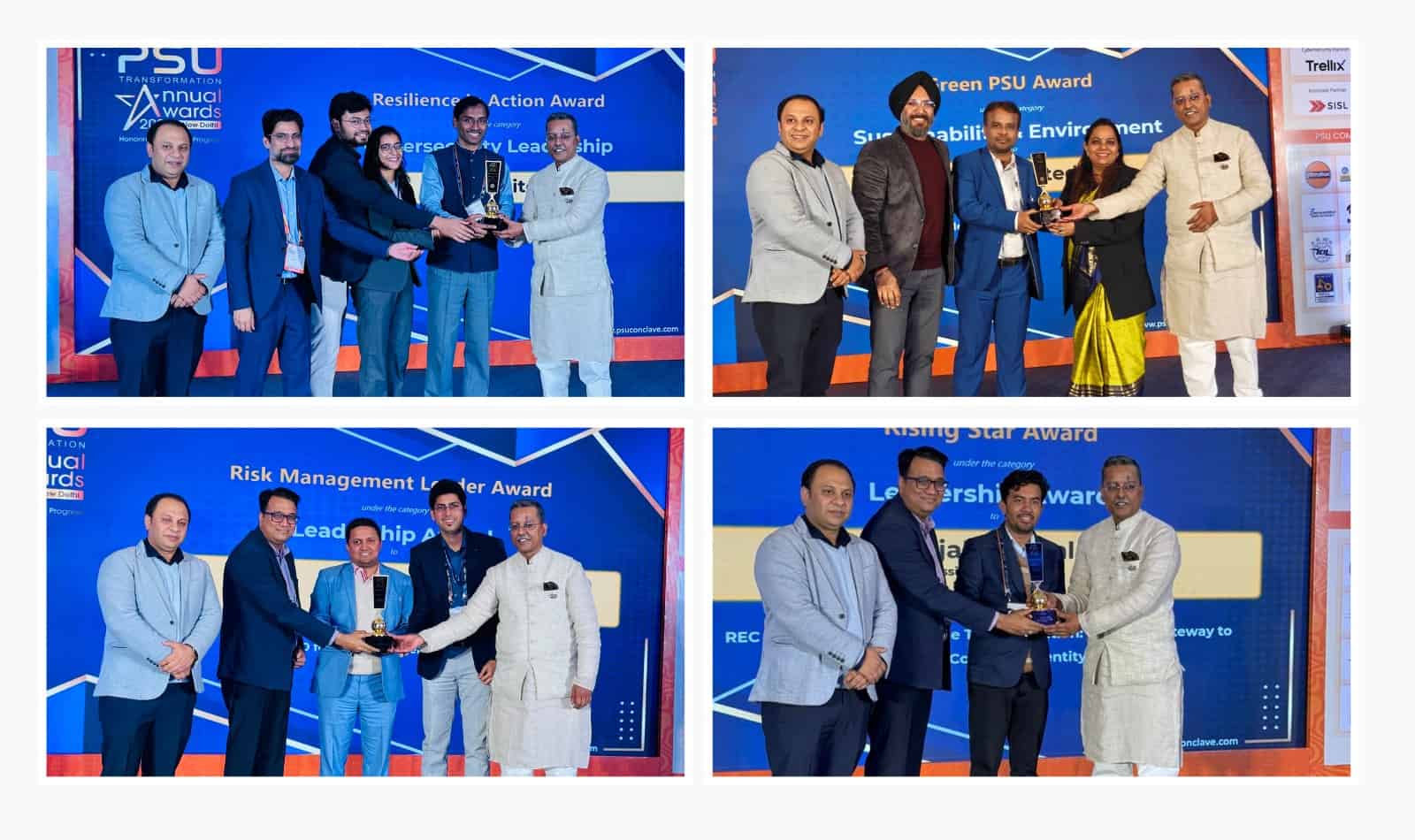 REC Secures Top Honours at the 5th PSU Transformation Awards 2025