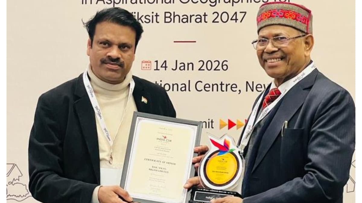 RVNL Wins Champion of Change CSR Award at CSR Leadership Summit 2026