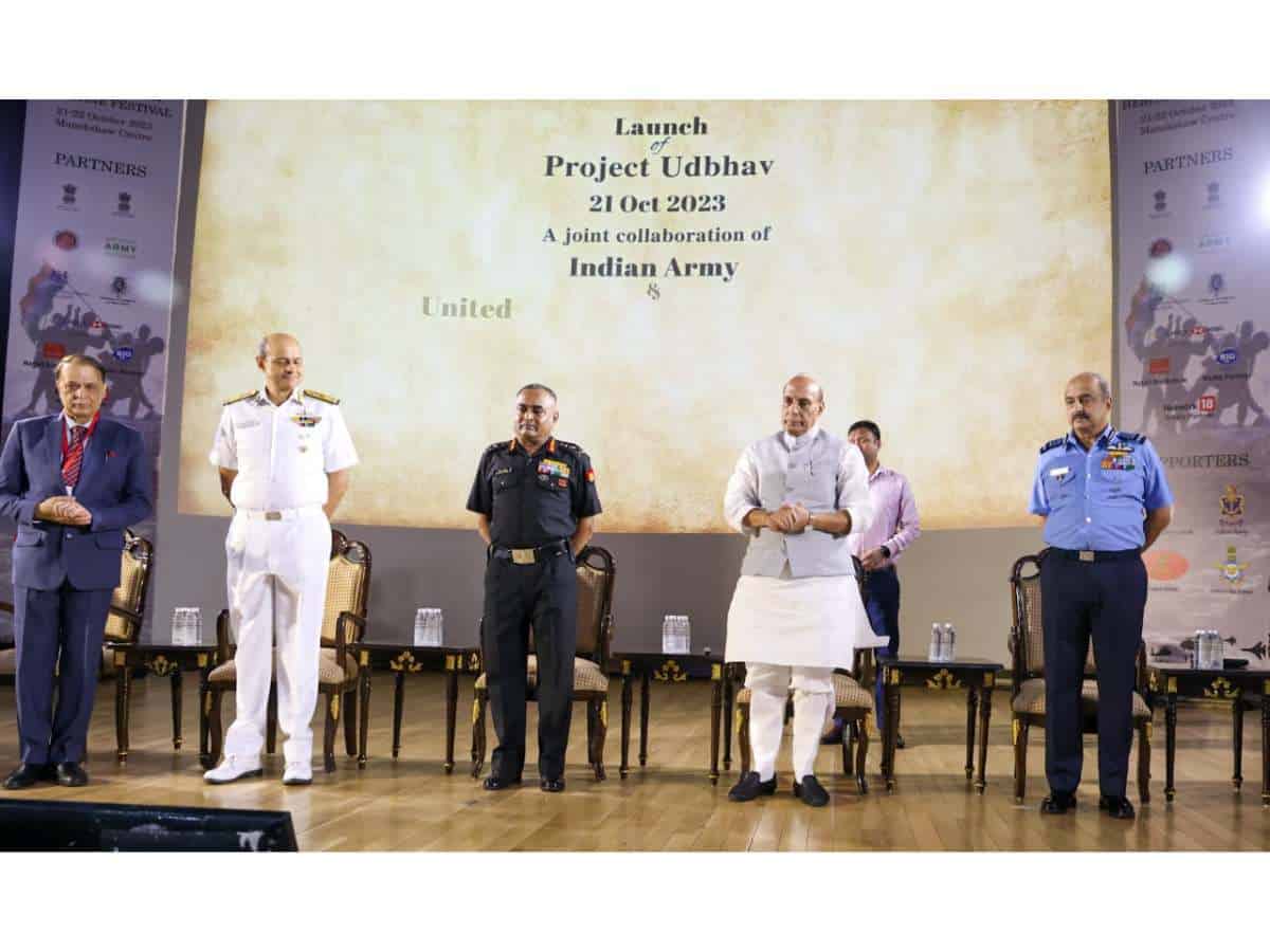 Rajnath Singh unveiled 'Project UDBHAV'