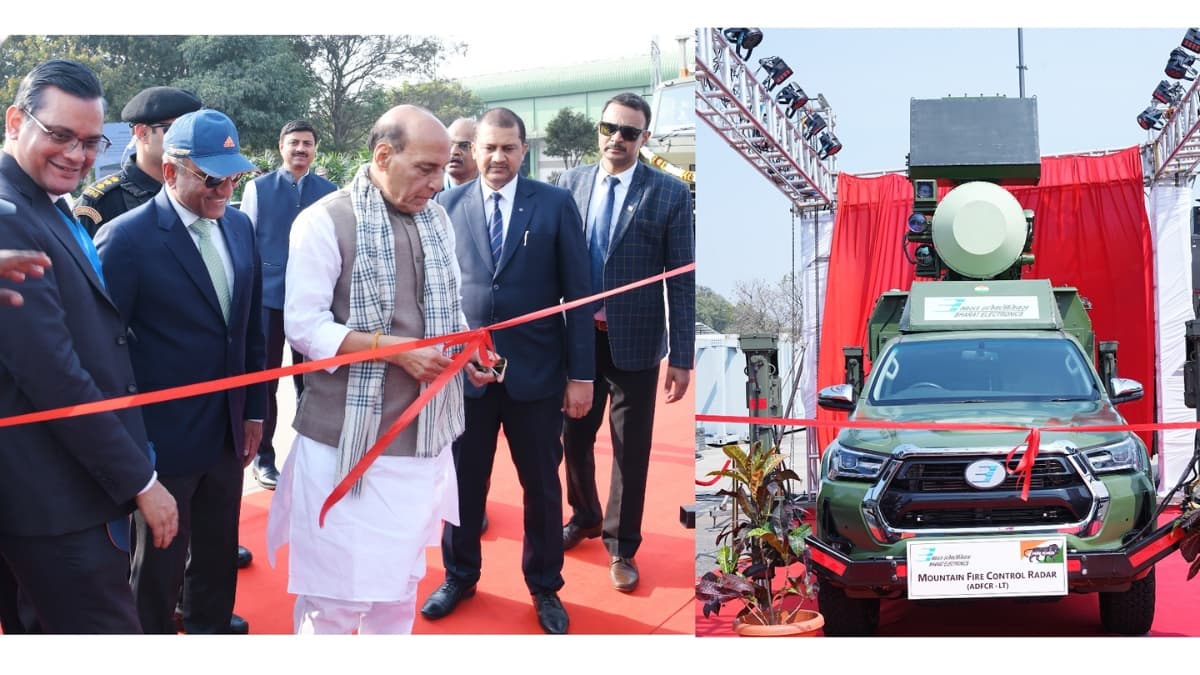 Raksha Mantri Inaugurates Missile & AI Facilities at BEL Bengaluru