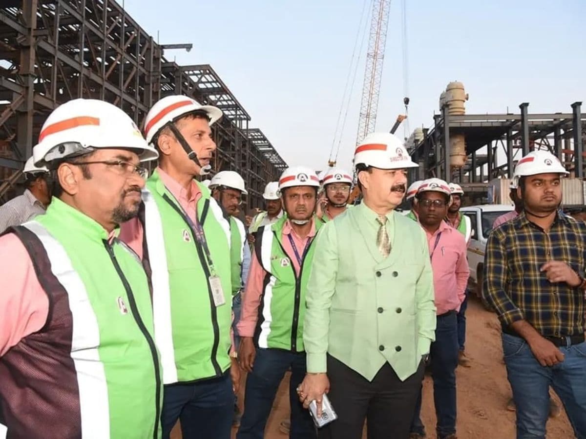 NALCO Director (Finance) visited Mines and Refinery Complex in Damanjodi, Koraput, Odisha