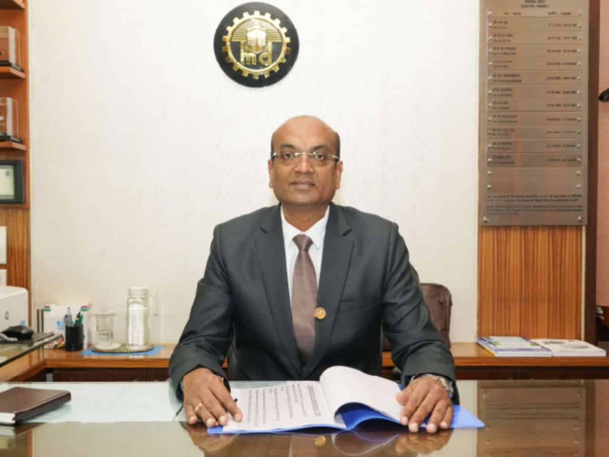 Ruchir Agarwal took charge as Chief Financial Officer of Mazagon Dock Shipbuilders