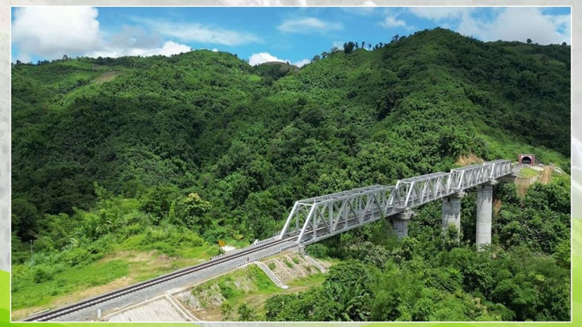 SAIL Supplies 15,000 Tonnes of Steel for Mizoram's Bairabi-Sairang Railway Project