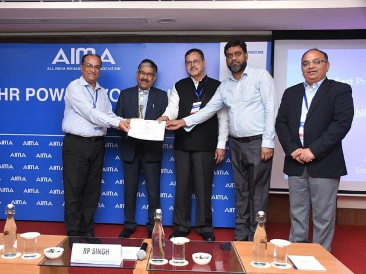 SAIL wins AIMA HR Best Practices Contest 2025 in Public Sector category