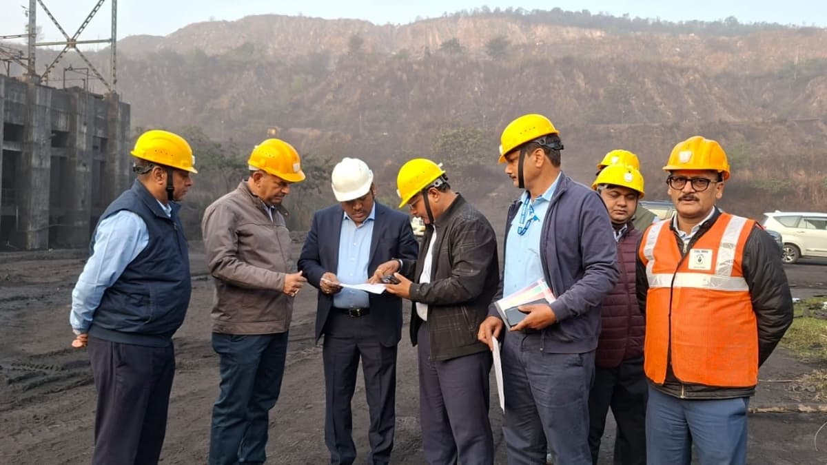 SECL Director R.C. Mohapatra Reviews Kusmunda & Gevra Mega Projects