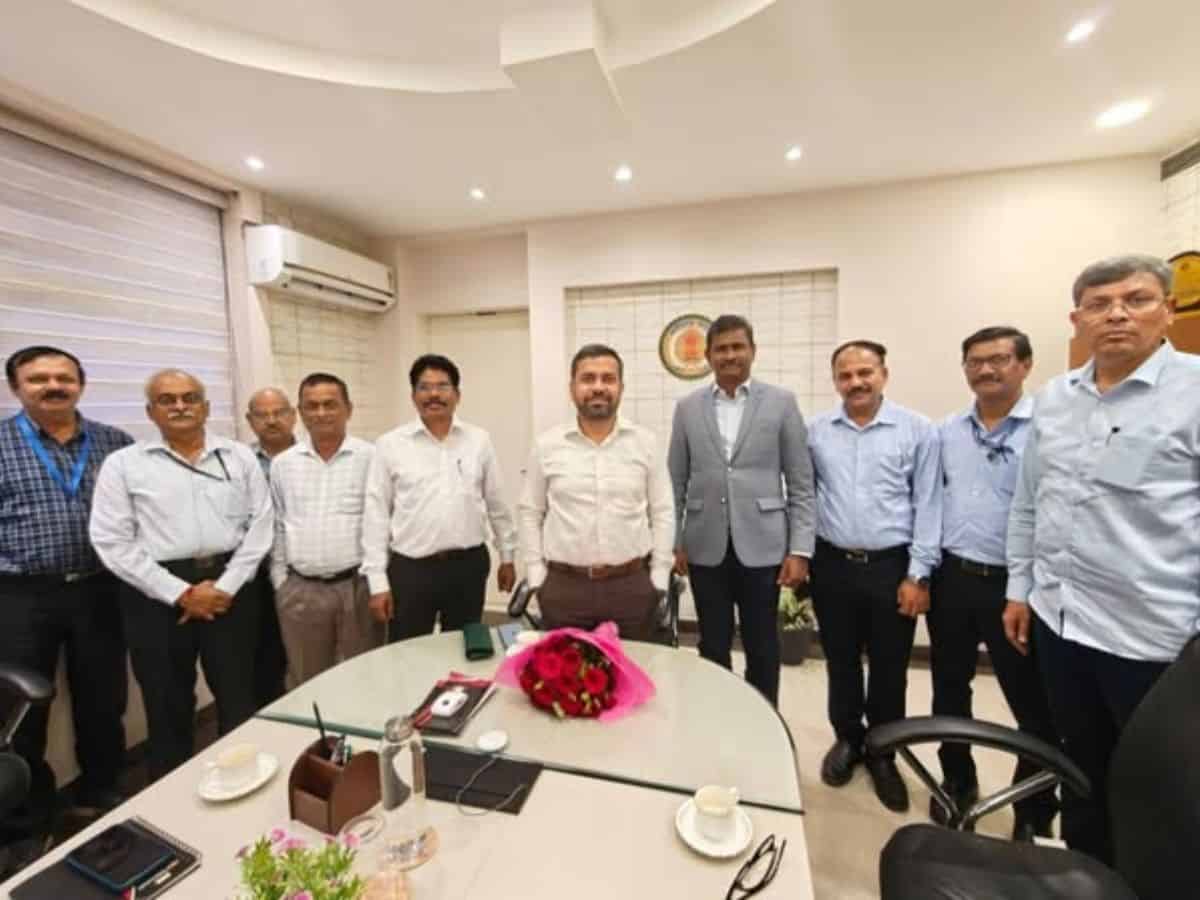 SECL Director (Technical) N. Franklin Jayakumar Meets CSPGCL Chairman