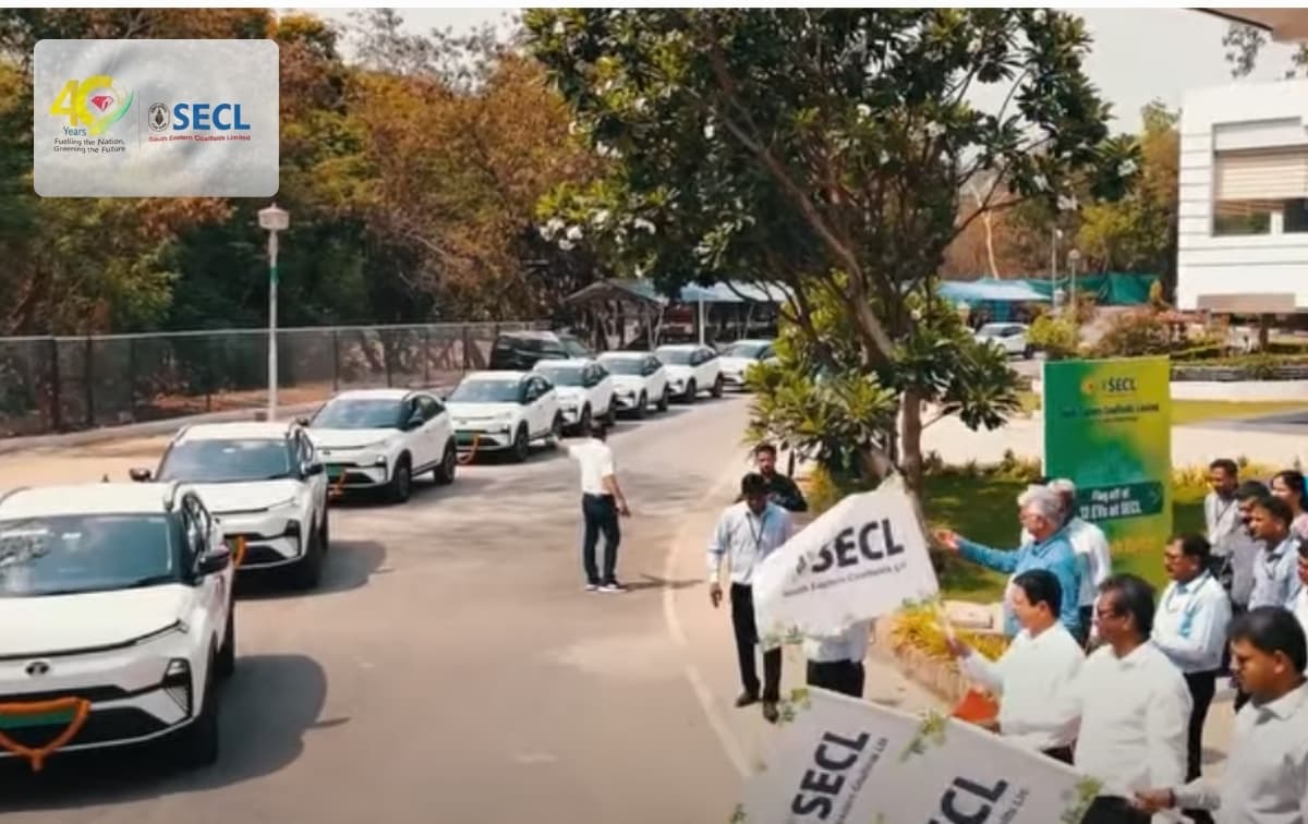 SECL Inducts 60 Electric Vehicles to Boost Green Mobility and Sustainability