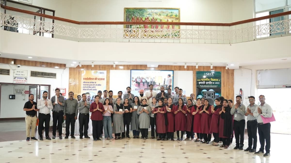 SECL Organises 'Yoga Chit Challenge' Ahead of International Yoga Day 2026