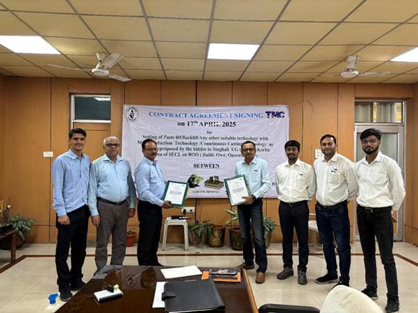 SECL to Become First Coal PSU to Use Paste Fill Technology for Mining