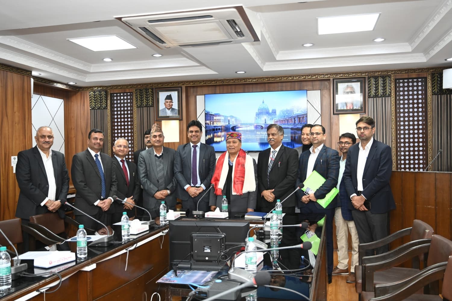 SJVN Leadership Holds High-Level Meetings in Nepal to Review Major Hydropower Projects