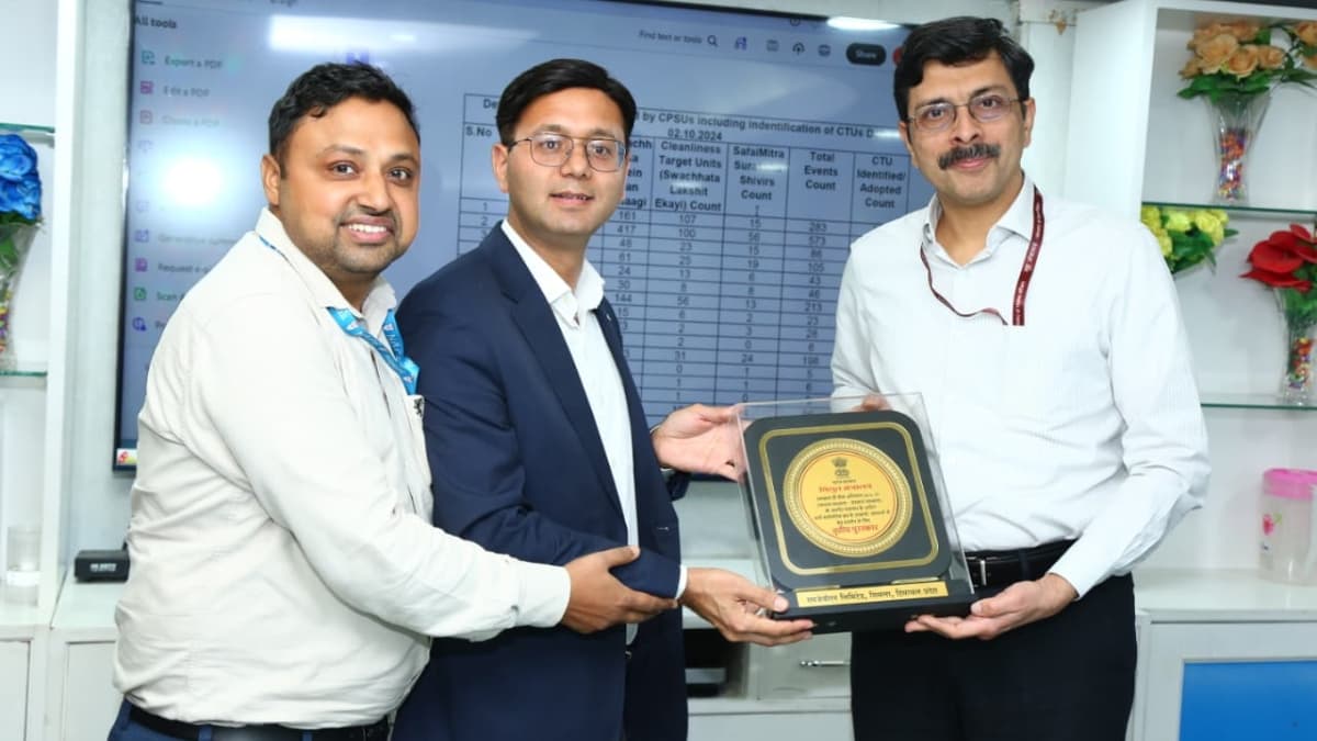 SJVN Wins Third Prize in Swachhta Hi Sewa Pakhwada Awards 2024–25 by Ministry of Power