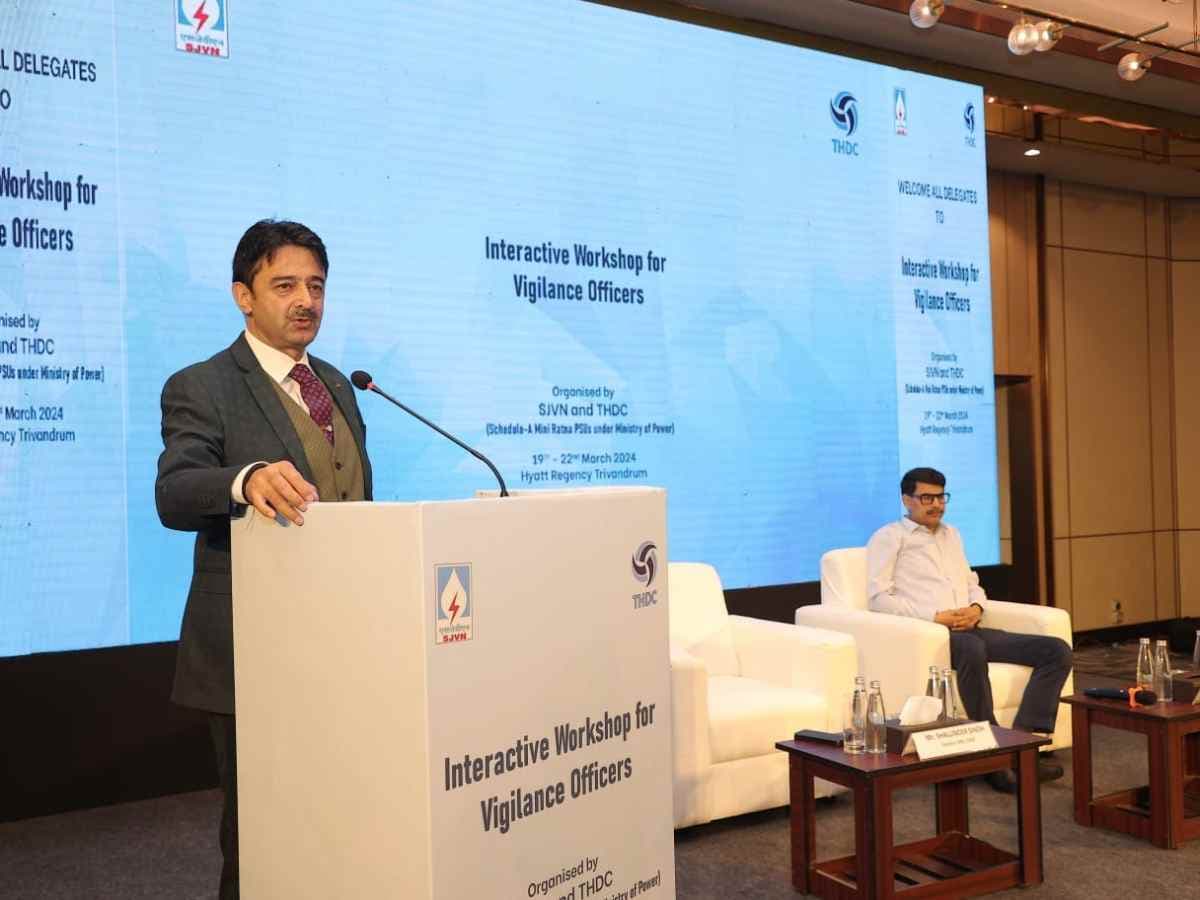SJVN and THDC Organise interactive workshop for vigilance officers