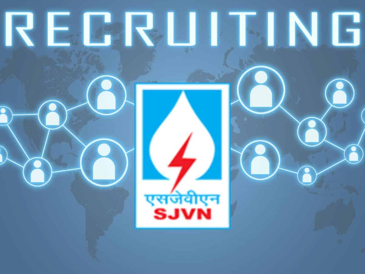 SJVN invites application on fixed tenure basis: Check details here