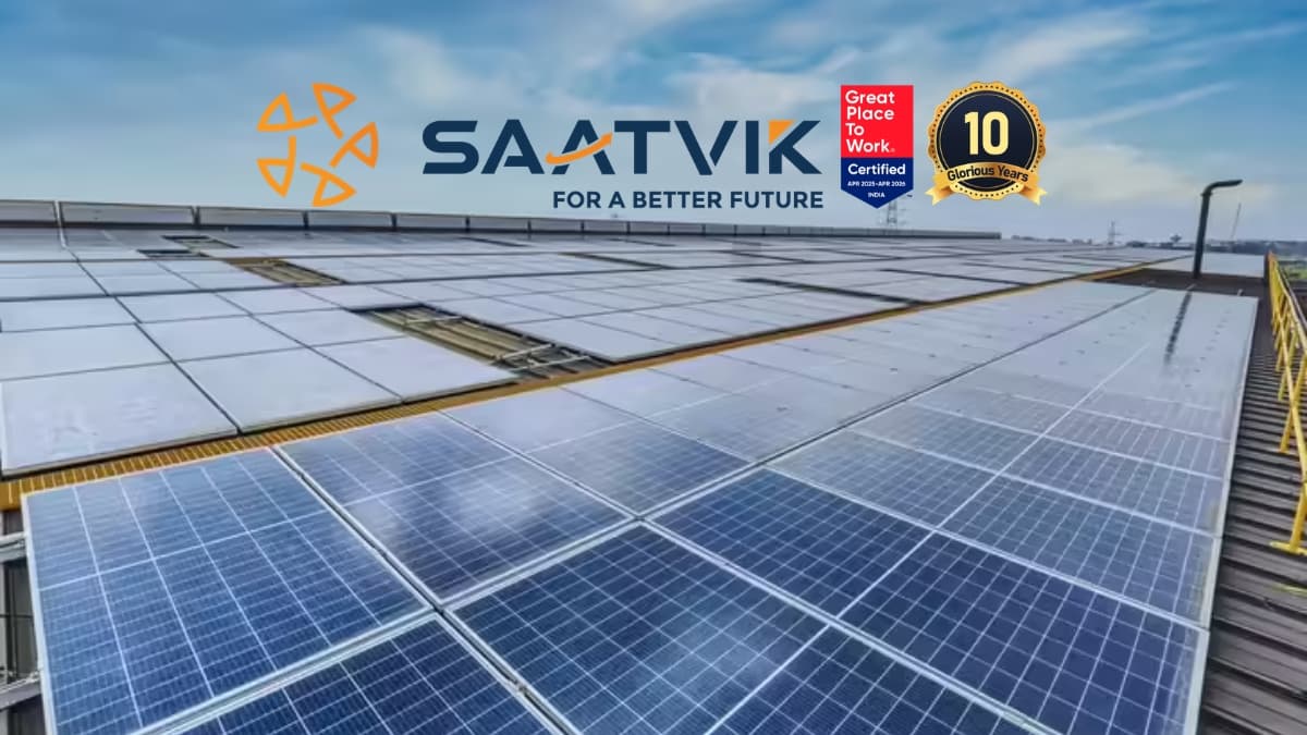Saatvik Green Energy’s Subsidiary Secures ₹44.10 Crore Solar Module Order, Strengthening Order Book