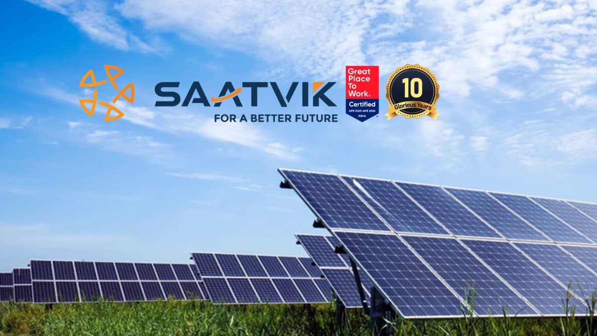 Saatvik Green Energy’s first Sustainability Report highlights 544.75 tCO2e emissions avoided in FY25