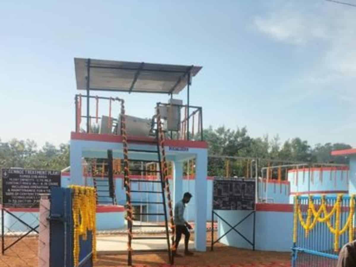 Sewerage Treatment Plant inaugurated at SECL Bishrampur