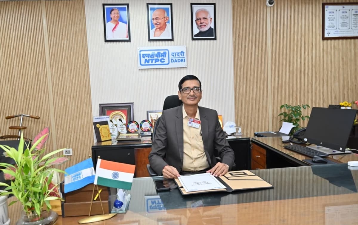 Shri A. K. Mishra Assumes Charge as Head of Project of NTPC Dadri