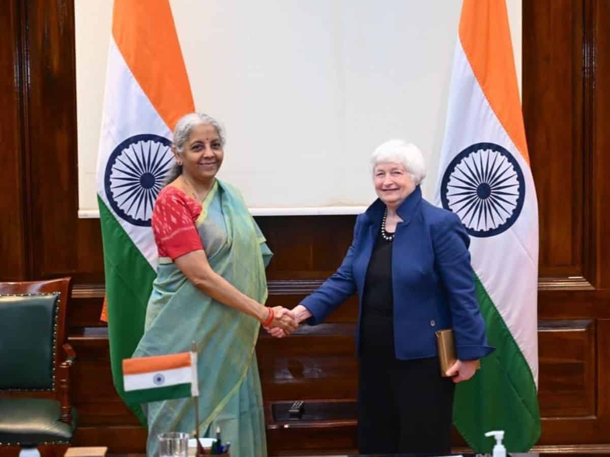 Finance Minister Sitharaman and US Treasury Secy Yellen discussed key G20 priorities and bilateral cooperation