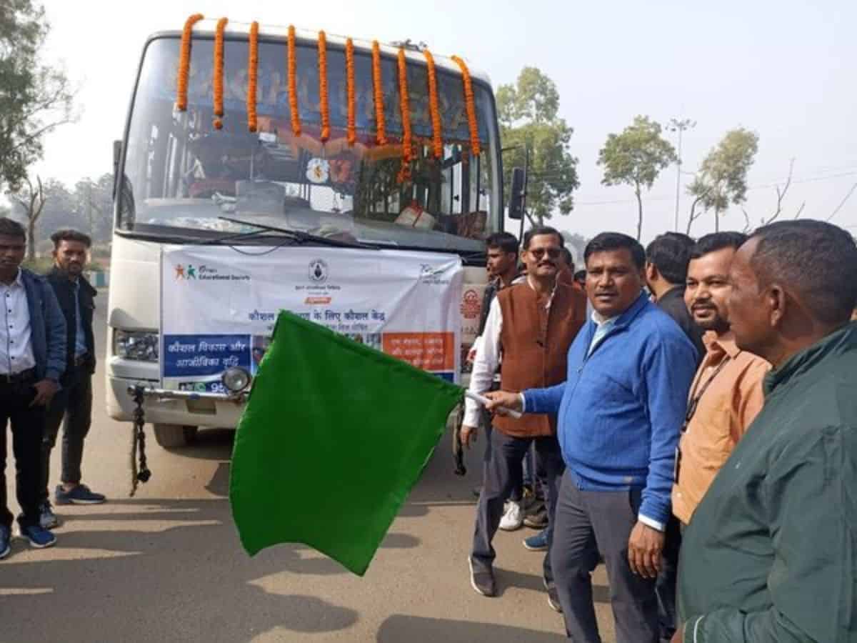 Skill Development Training under CSR flagged off by Rajmahal Area of ECL