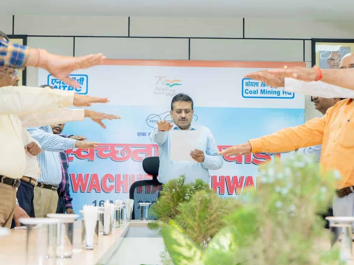 Swachhta Pakhwada commences at NTPC Coal Mining HQ