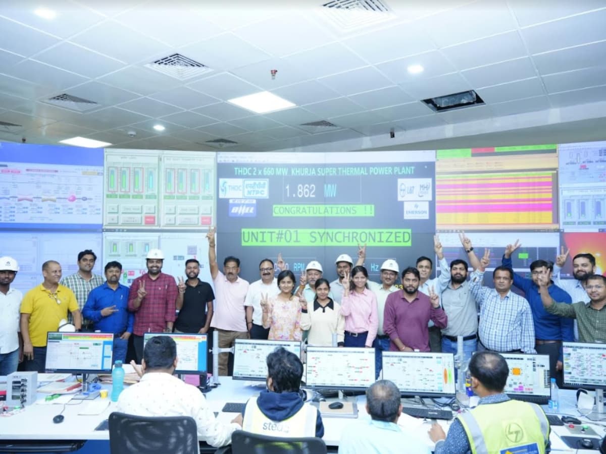 THDC India Limited Achieves Milestone with Synchronization of Unit#1 at Khurja Super Thermal Power Project