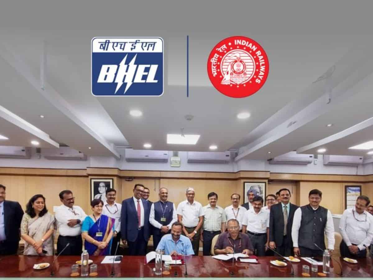 BHEL-led consortium with TRSL signed Agreement with Indian Railways