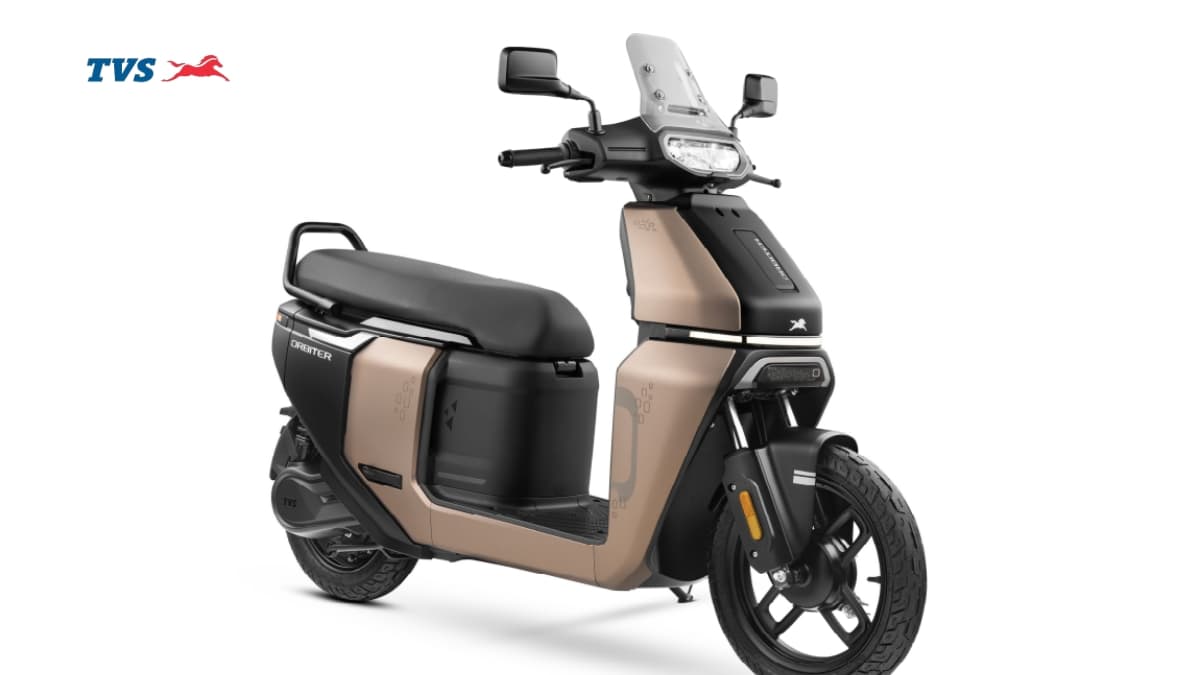 TVS Motor Launches Orbiter V1 Electric Scooter from ₹49,999 with Flexible BaaS Option