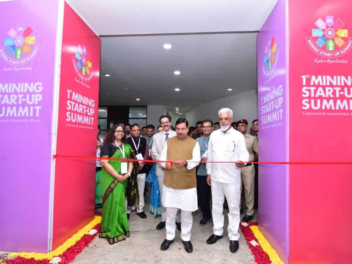 Union Coal Minister Pralhad Joshi inaugurates 1st Mining Start Up Summit at IIT Bombay