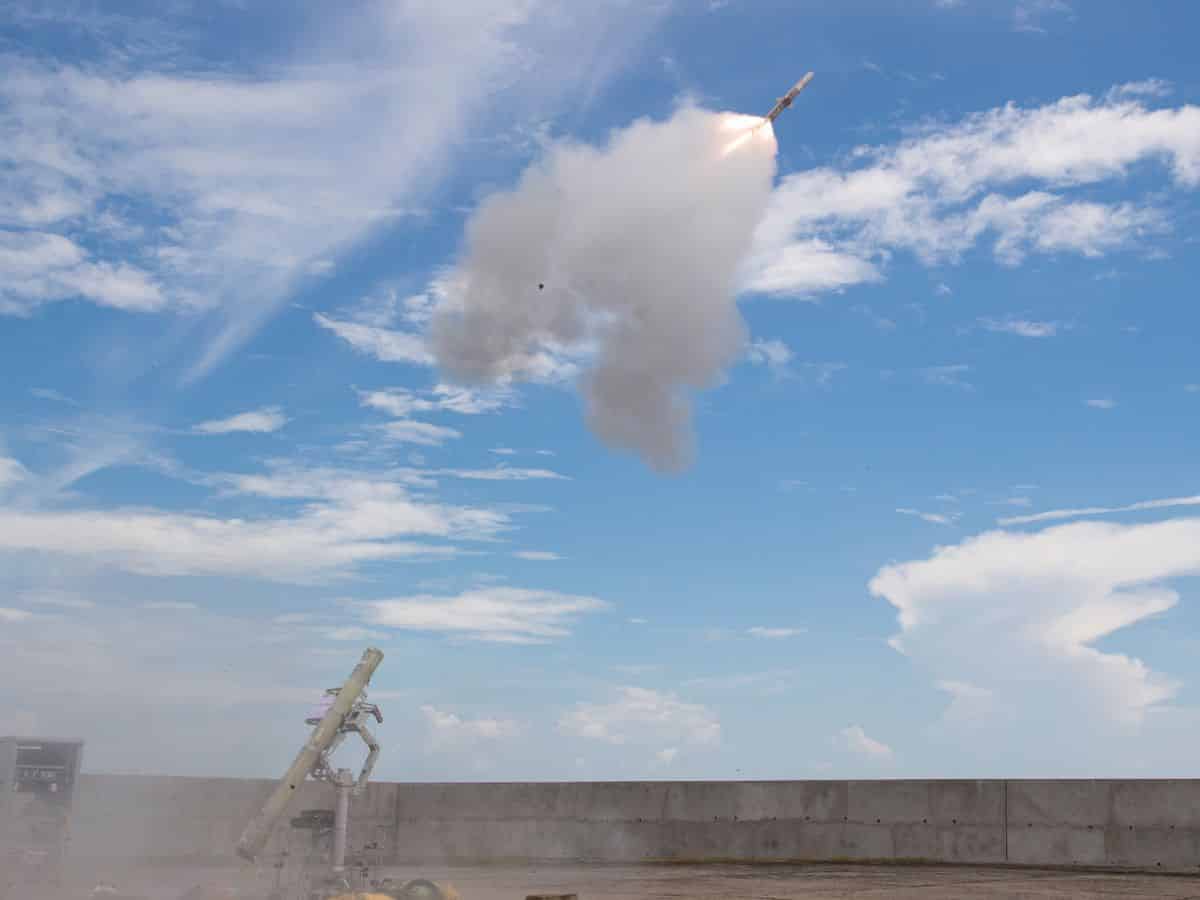 DRDO Successfully Flight Tests Very Short Range Air Defence System Missile