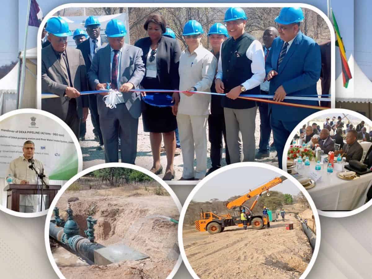 WAPCOS in Zimbabwe: Upgradation of Deka Pipeline commissioned