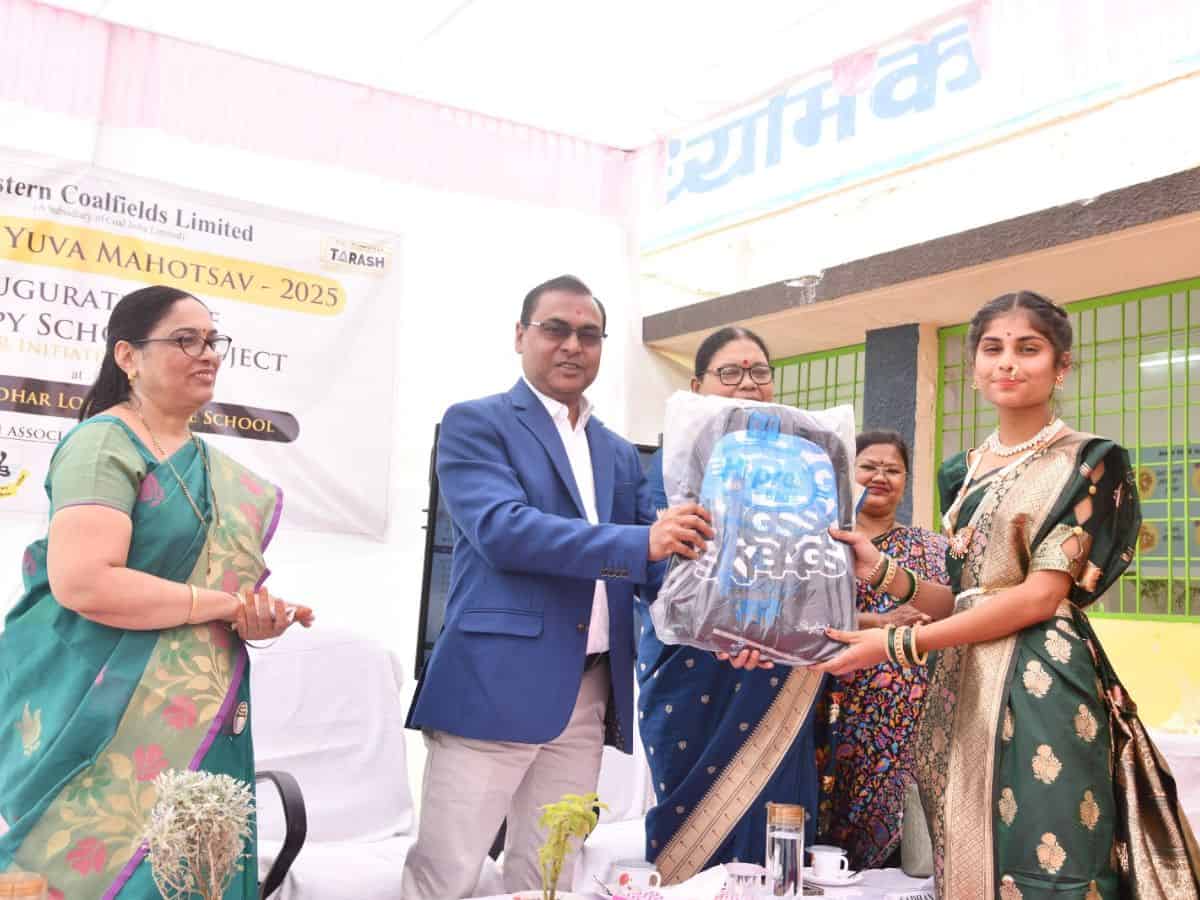 WCL Inaugurates "HAPPY SCHOOL" Project as Part of CIL's Golden Jubilee Celebrations