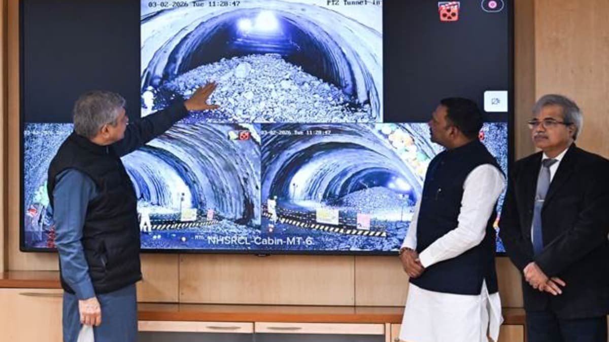 Second Mountain Tunnel Breakthrough Achieved in Palghar, Maharashtra for Mumbai–Ahmedabad Bullet Train Project