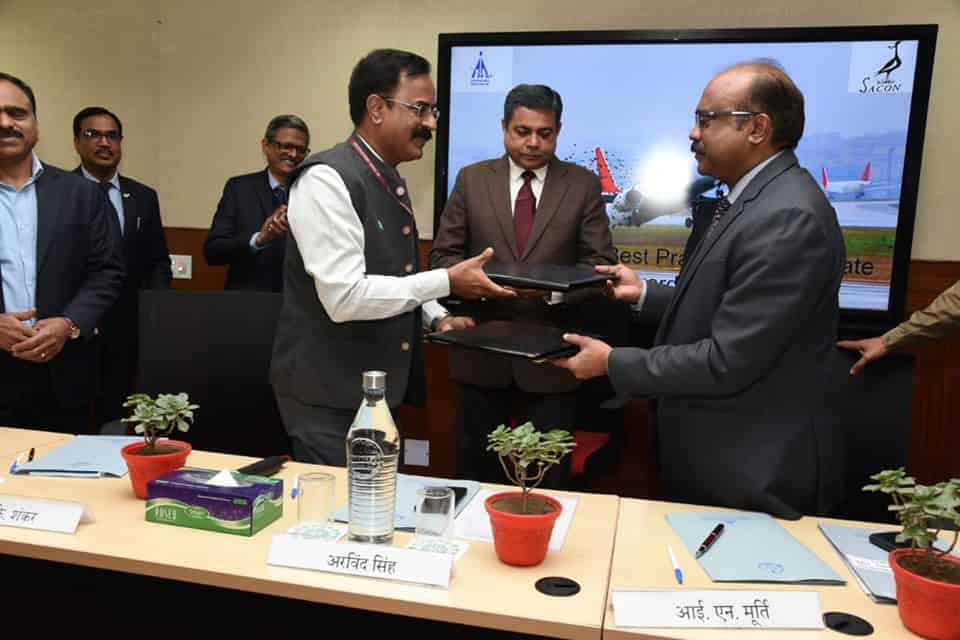 AAI signed MoU with SACON