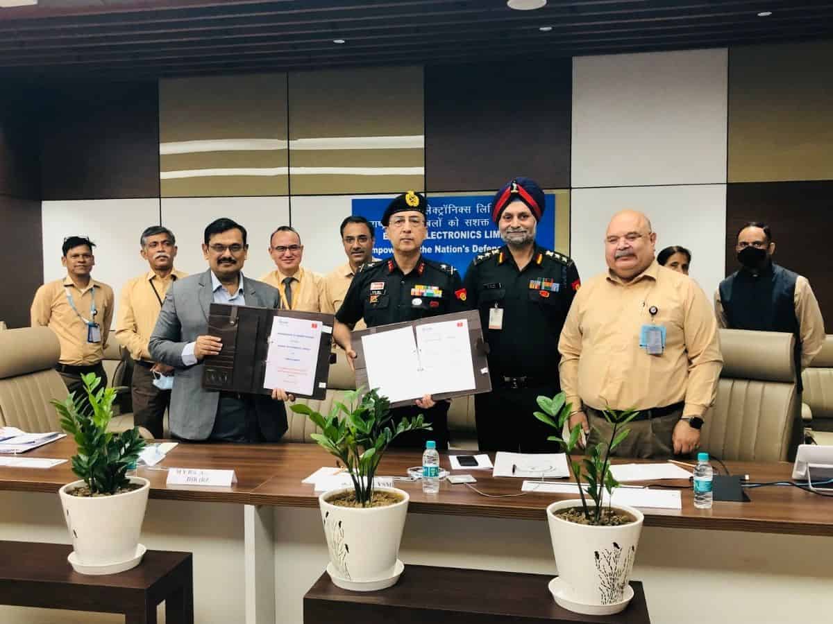 BEL, Army Design Bureau sign MoU for co-operation in development of AI solutions for Indian Army
