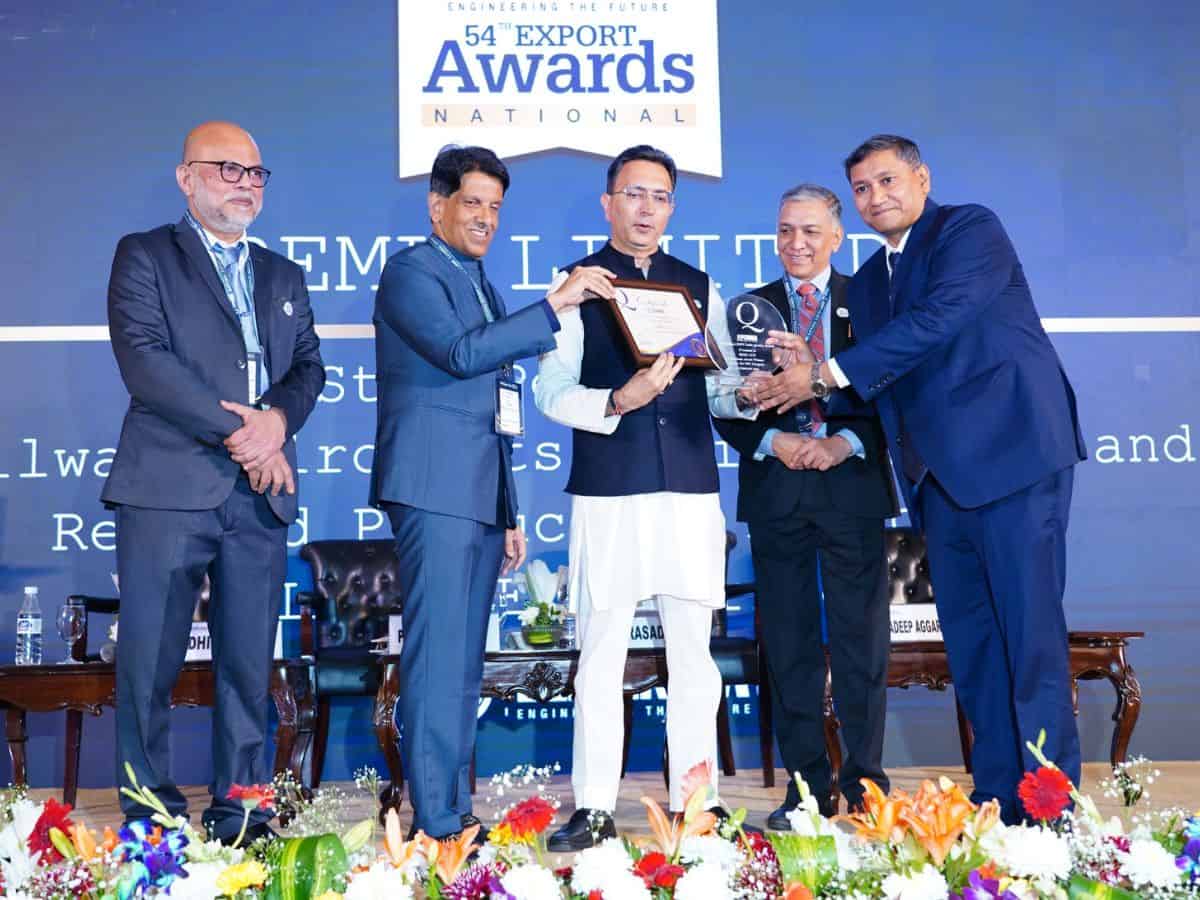 BEML Limited Wins Prestigious EEPC India Awards 2025